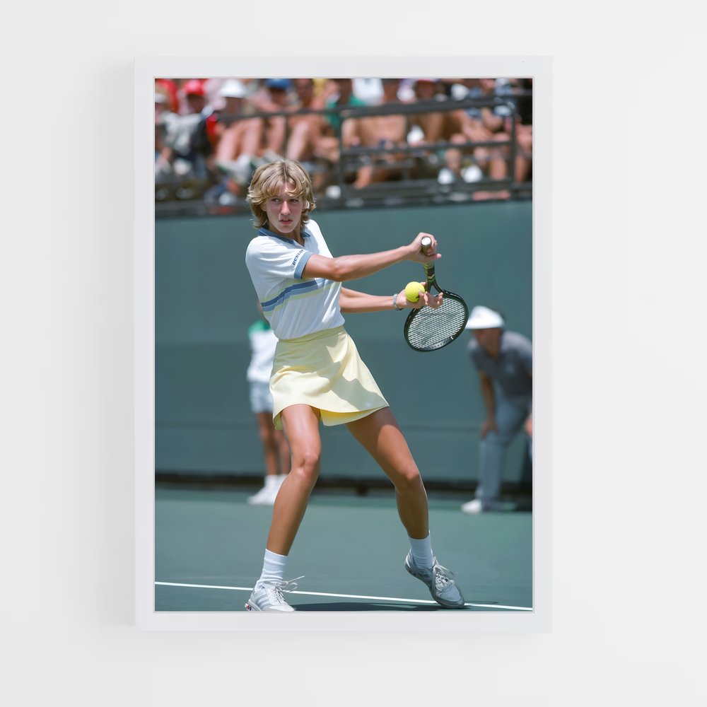 Poster Steffi graf – affiche Tennis (vue 3)